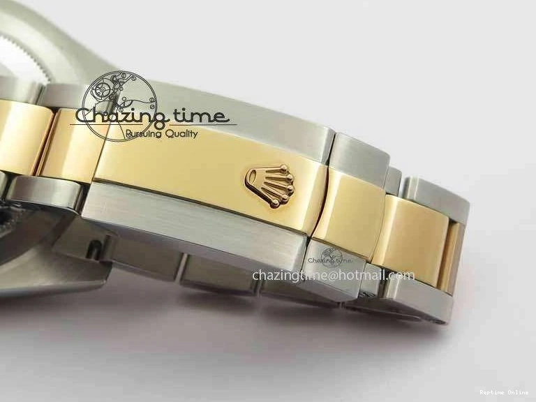 0127 DateJust II 41mm SS RG BP Maker Best Edition Silver Sticks Dial On SS RG Bracelet SA Comfortable 3716